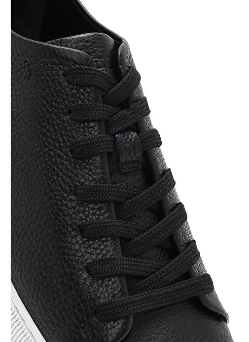 Derimod Siyah Erkek Deri Sneaker 25SFD6126FT - Görsel 9