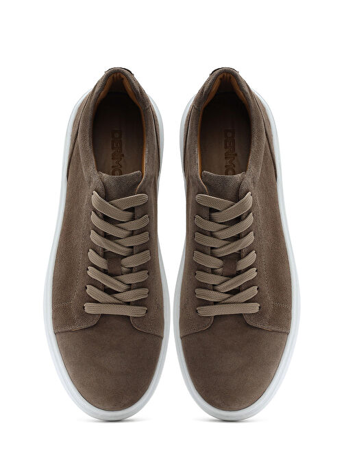 Derimod Bej Erkek Süet Sneaker 25SFD612710 - Görsel 8