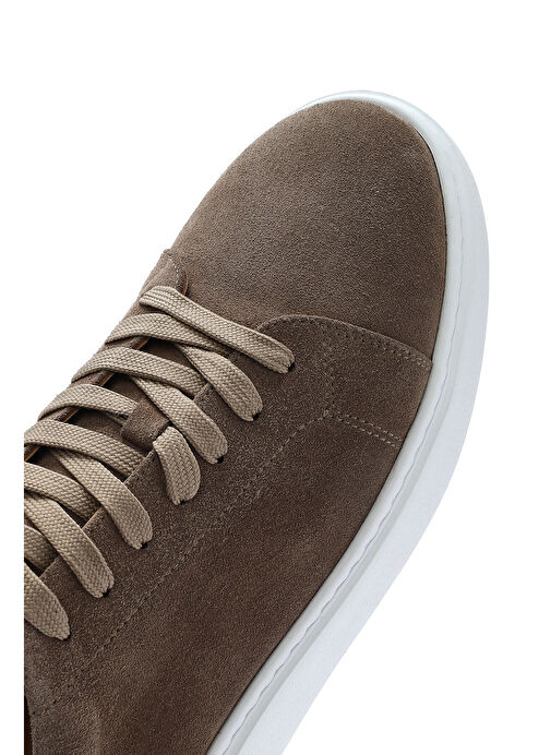Derimod Bej Erkek Süet Sneaker 25SFD612710 - Görsel 9