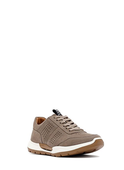 Erkek Vizon Bağcıklı Nubuk Deri Casual Ayakkabı 25SFD6413V3 - Görsel 7