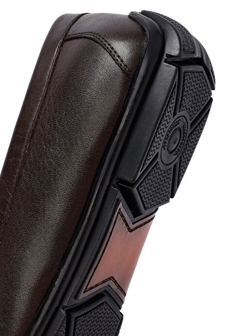 Derimod Derimod Erkek Kahverengi Deri Casual Loafer 25SFD642018 Boyner'de! Kahverengi - 9. görsel