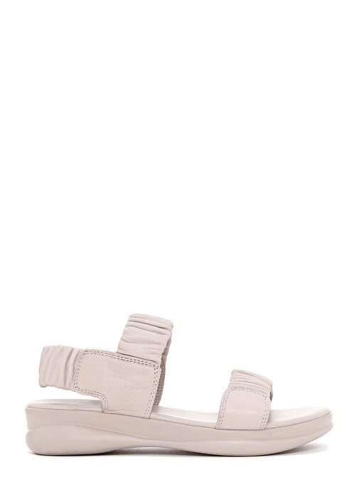 Kadın Vizon Deri Comfort Sandalet 25SFD150818 - Görsel 2