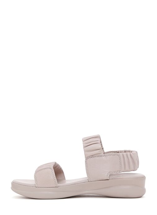 Kadın Vizon Deri Comfort Sandalet 25SFD150818 - Görsel 3