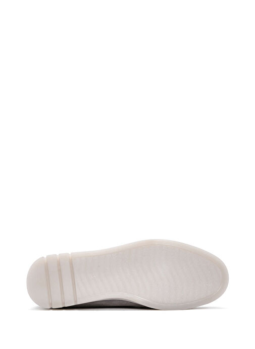 Kadın Vizon Tokalı Süet Deri Comfort Loafer 25SFD151910 - Görsel 5