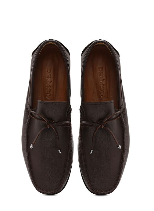 Derimod Derimod Erkek Kahverengi Püsküllü Deri Loafer 25SFD755218 Boyner'de! Kahverengi - 8. görsel