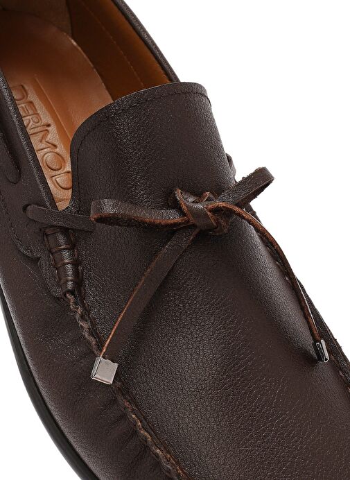 Derimod Derimod Erkek Kahverengi Püsküllü Deri Loafer 25SFD755218 Boyner'de! Kahverengi - 9. görsel