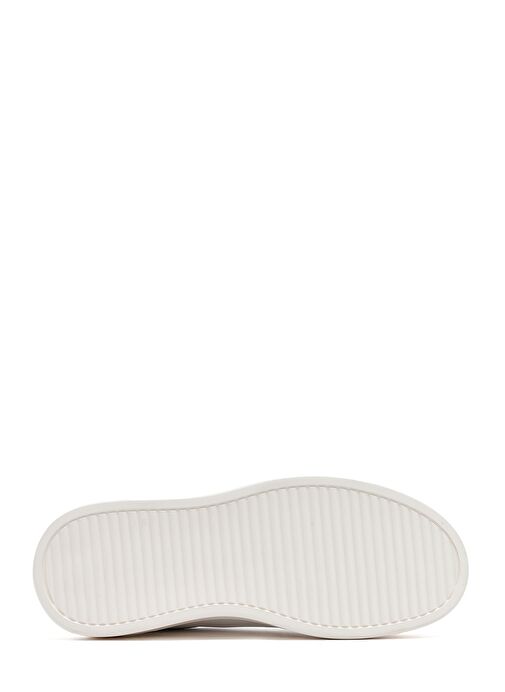 Derimod Derimod Erkek Beyaz Bağcıklı Kalın Tabanlı Deri Sneaker 25SFD676818 Boyner'de! Beyaz - 5. görsel