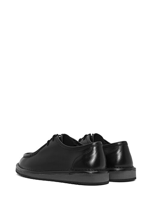 Derimod Derimod Erkek Siyah Bağcıklı Deri Casual Ayakkabı 25SFD654418 Boyner'de! Siyah - 6. görsel