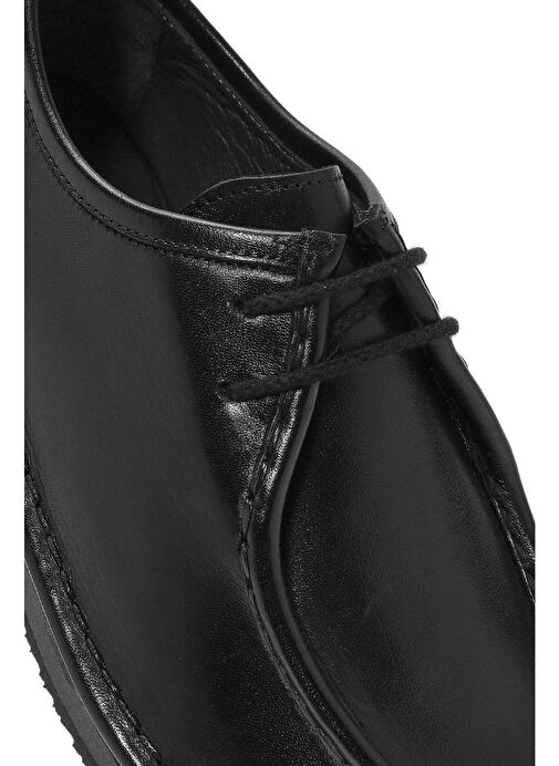 Derimod Derimod Erkek Siyah Bağcıklı Deri Casual Ayakkabı 25SFD654418 Boyner'de! Siyah - 9. görsel