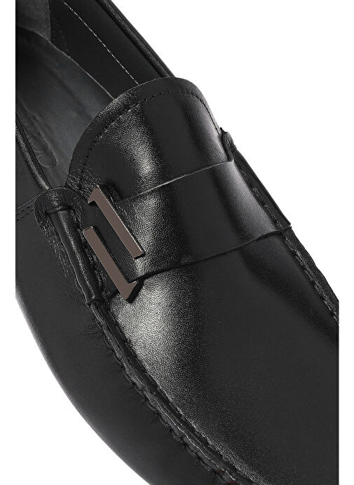 Derimod Siyah Erkek Deri Günlük Ayakkabı 25SFD654518 - Görsel 9