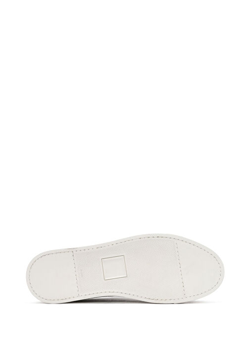 Erkek Siyah Deri Sneaker 25SFD7560FT - Görsel 5