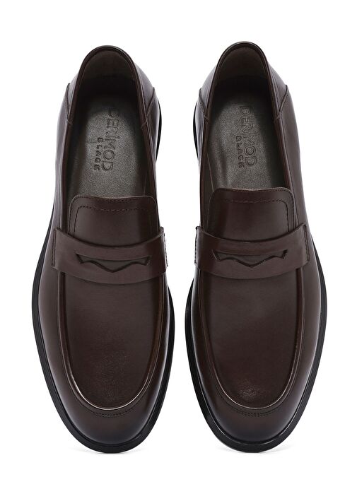 Derimod Derimod Erkek Kahverengi Deri Casual Loafer 25SFD601318 Boyner'de! Kahverengi - 8. görsel