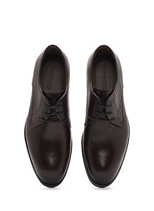 Derimod Kahverengi Erkek Deri Klasik Ayakkabı 25SFD6019FT - Görsel 8