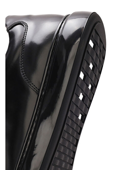 Derimod Derimod Erkek Siyah Bağcıklı Deri Sneaker 25SFD632722 Boyner'de! Siyah - 9. görsel