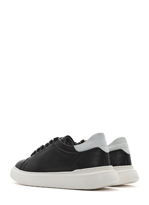 Derimod Derimod Erkek Siyah Bağcıklı Kalın Tabanlı Deri Sneaker 25SFD700018 | Boyner Siyah - 6. görsel