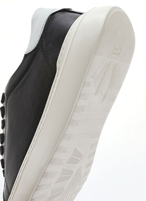 Derimod Derimod Erkek Siyah Bağcıklı Kalın Tabanlı Deri Sneaker 25SFD700018 | Boyner Siyah - 9. görsel