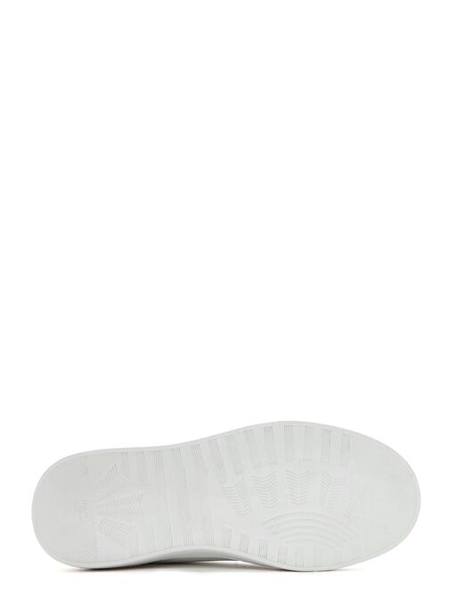 Derimod Derimod Erkek Beyaz Bağcıklı Deri Sneaker 25SFD7000FT | Boyner Beyaz - 5. görsel