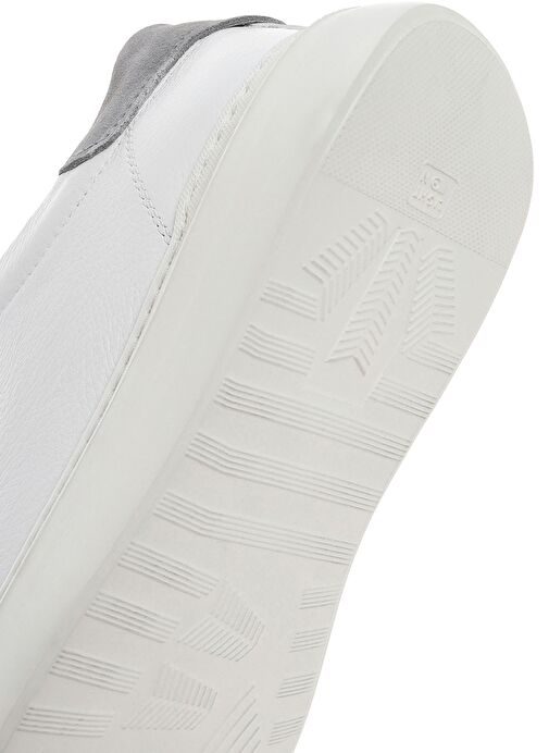 Derimod Derimod Erkek Beyaz Bağcıklı Deri Sneaker 25SFD7000FT | Boyner Beyaz - 9. görsel