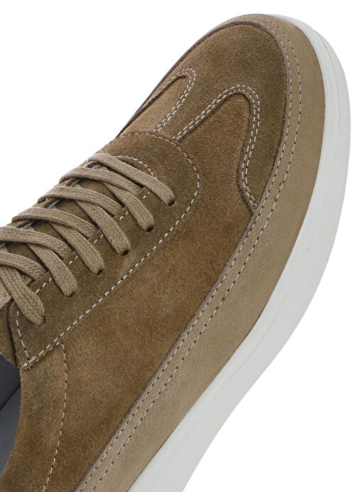 Derimod Derimod Erkek Vizon Bağcıklı Kalın Tabanlı Deri Sneaker 25SFD700214 | Boyner Vizon - 9. görsel
