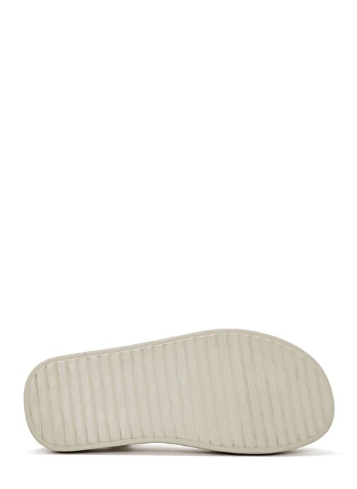 Kadın Taba Bilekten Tokalı Kalın Tabanlı Nubuk Deri Sandalet 25SFD2015V3 - Görsel 5