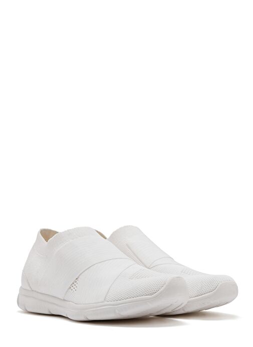 Derimod Zero Kadın Beyaz Kumaş Sneaker 25SFE49636F - Görsel 4