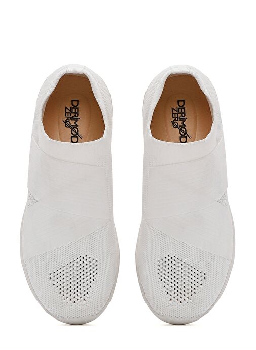 Derimod Zero Kadın Beyaz Kumaş Sneaker 25SFE49636F - Görsel 8