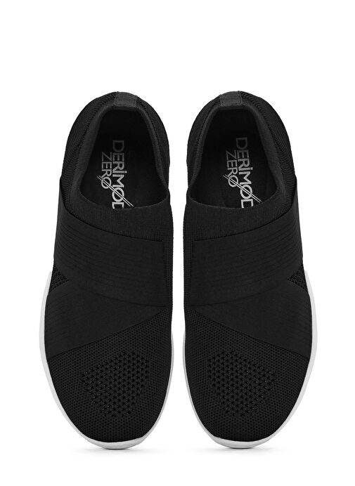 Derimod Zero Kadın Siyah Kumaş Sneaker 25SFE49636F - Görsel 8