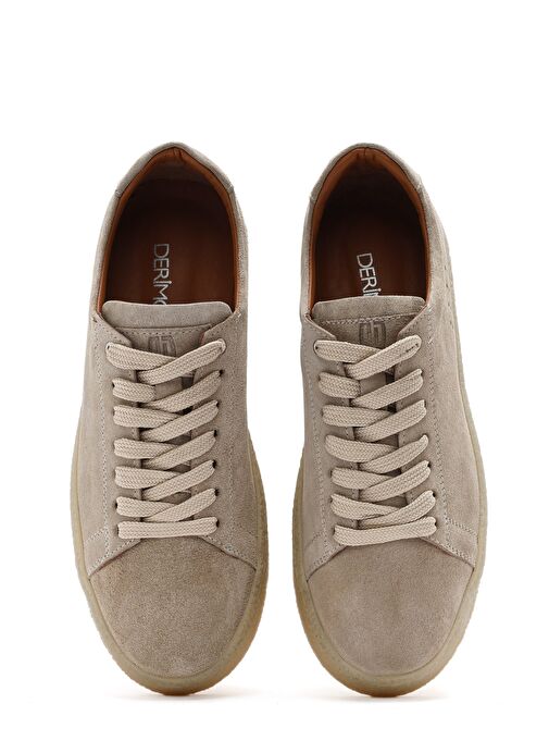 Derimod Derimod Erkek Bej Bağcıklı Süet Deri Sneaker 25SFD765010 | Boyner Bej - 7. görsel