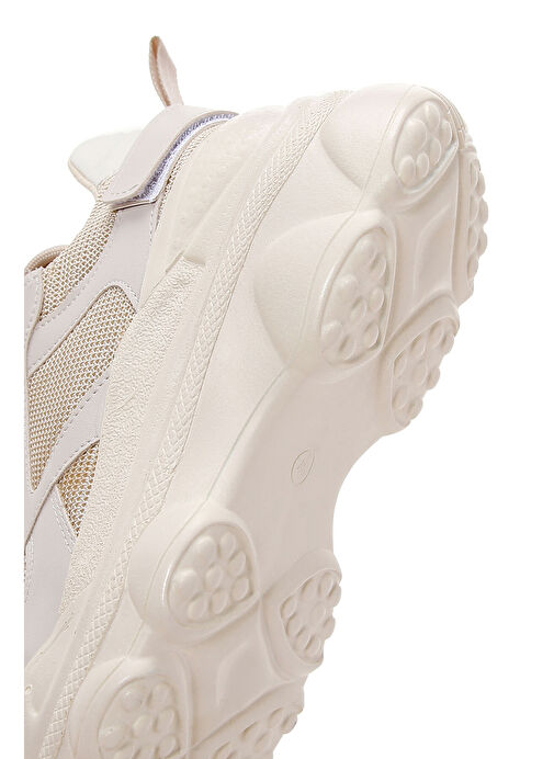 Derimod Derimod Kadın Bej Kalın Tabanlı Sneaker 25SFE210114 | Boyner Bej - 8. görsel