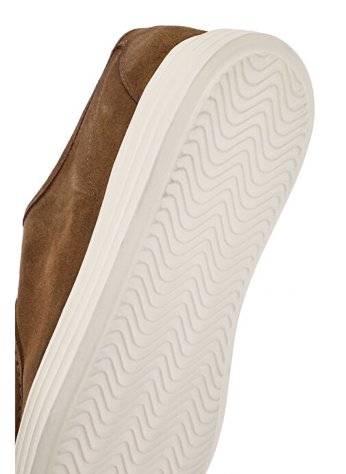 Erkek Taba Bağcıklı Süet Deri Casual Ayakkabı 25SFD650410 - Görsel 9