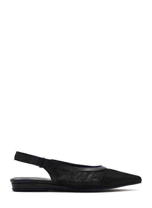 Kadın Siyah Arkası Açık Babet 25SFD18126F - Görsel 2