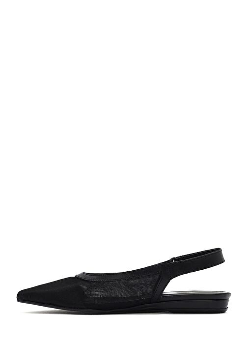 Kadın Siyah Arkası Açık Babet 25SFD18126F - Görsel 3