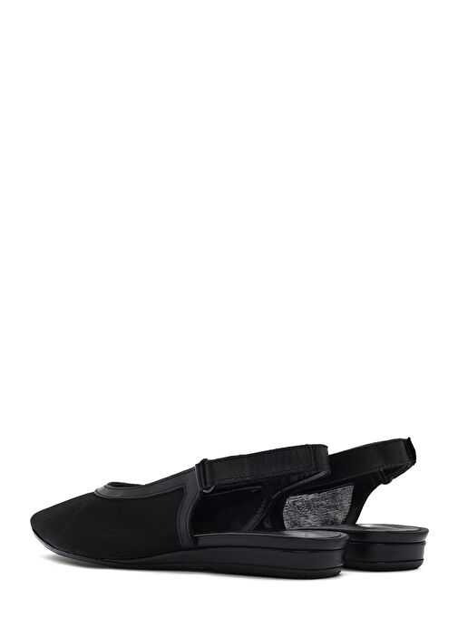 Kadın Siyah Arkası Açık Babet 25SFD18126F - Görsel 6