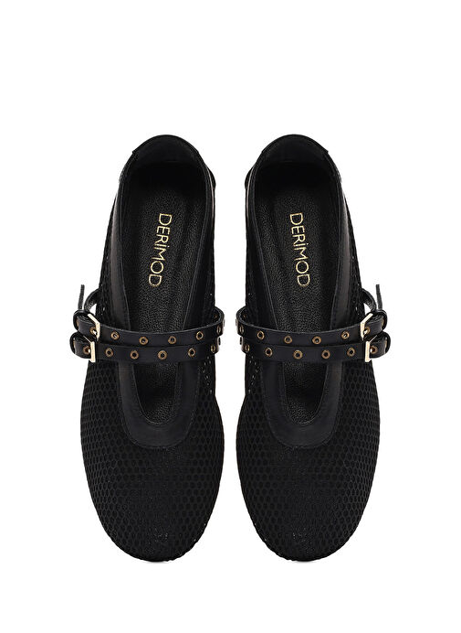 Derimod Bej Kadın Kumaş Babet 25SFD18136F - Görsel 8