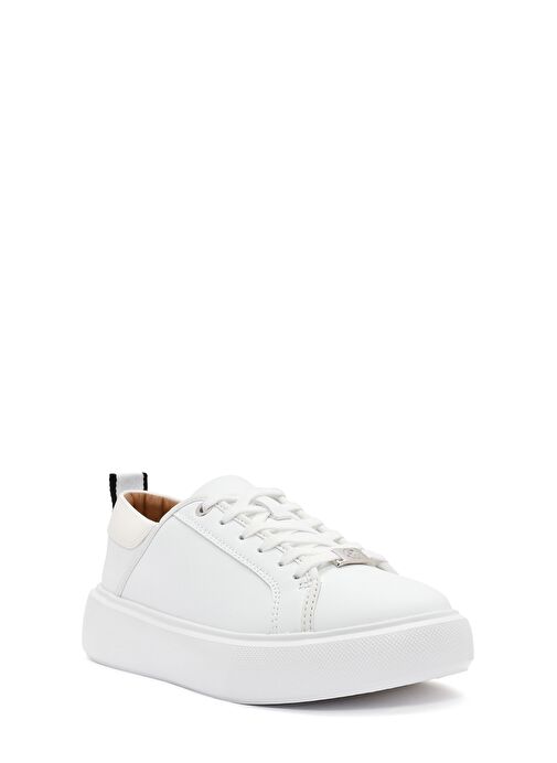ACBC x Derimod Kadın Beyaz Bağcıklı Sneaker 25SFD435018 - Görsel 7
