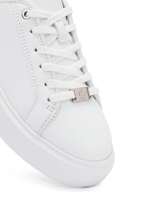 ACBC x Derimod Kadın Beyaz Bağcıklı Sneaker 25SFD435018 - Görsel 9