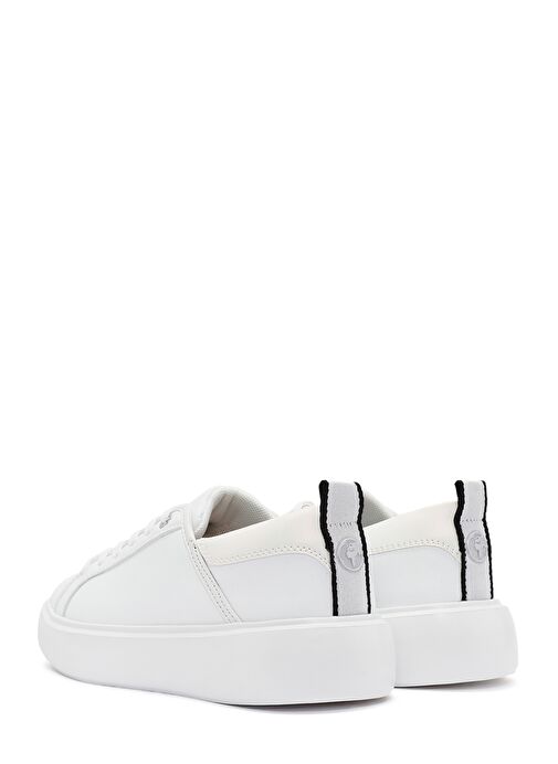 ACBC x Derimod Kadın Beyaz Bağcıklı Sneaker 25SFD435018 - Görsel 6