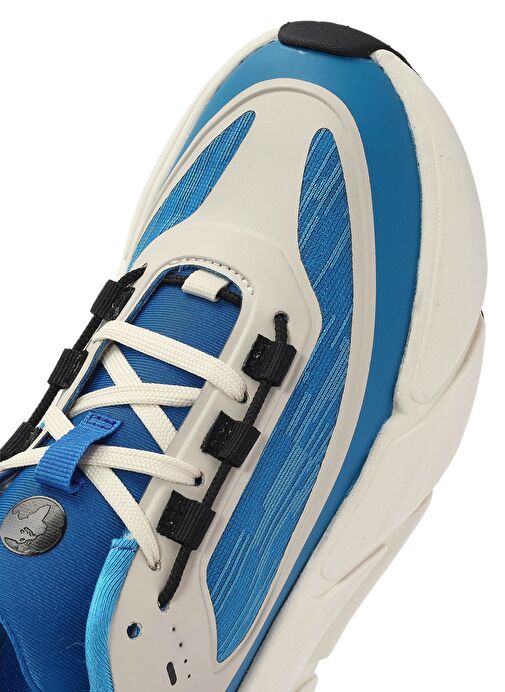 ACBC x DERİMOD Kadın Mavi Bağcıklı Kalın Tabanlı Sneaker 25SFD43516F - Görsel 9