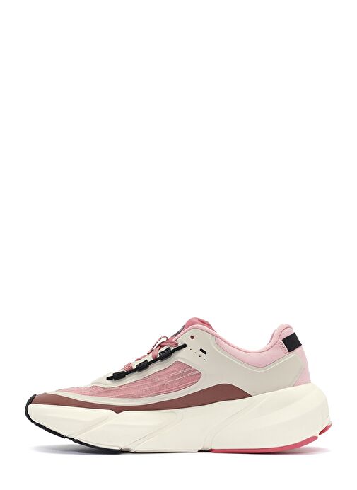 ACBC x DERİMOD Kadın Pembe Bağcıklı Kalın Tabanlı Sneaker 25SFD43516F - Görsel 3