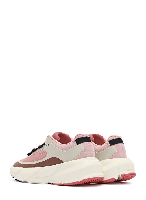 ACBC x DERİMOD Kadın Pembe Bağcıklı Kalın Tabanlı Sneaker 25SFD43516F - Görsel 6