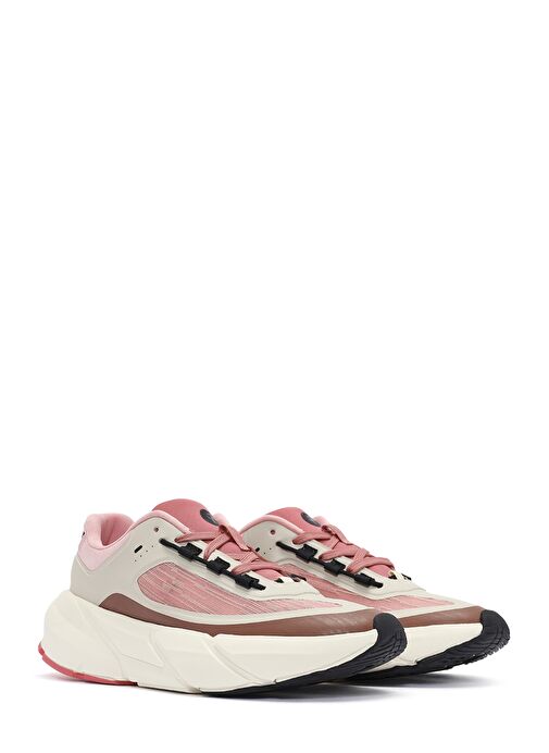 ACBC x DERİMOD Kadın Pembe Bağcıklı Kalın Tabanlı Sneaker 25SFD43516F - Görsel 4