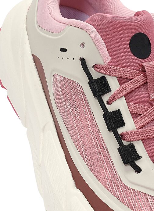 ACBC x DERİMOD Kadın Pembe Bağcıklı Kalın Tabanlı Sneaker 25SFD43516F - Görsel 9