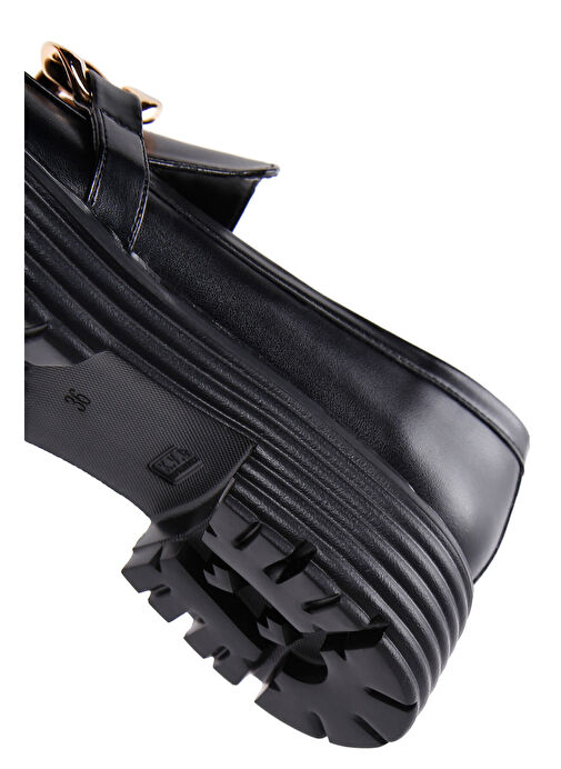 Derimod Siyah Kadın Loafer 25SFE400318 - Görsel 9