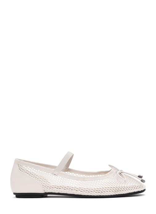 Kadın Bej Kumaş File Babet 25SFE40226F - Görsel 2