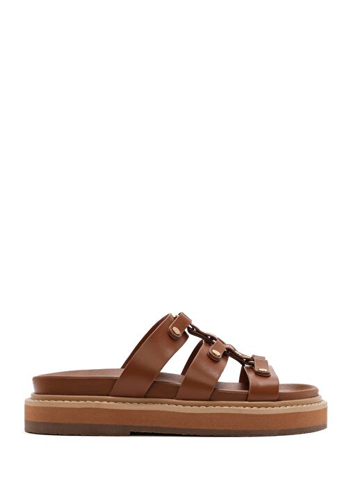 Kadın Taba Kalın Tabanlı Terlik 25SFE400818 - Görsel 2