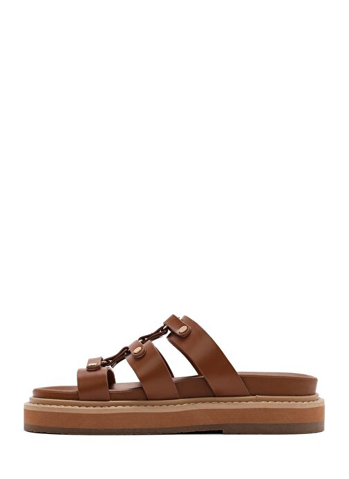 Kadın Taba Kalın Tabanlı Terlik 25SFE400818 - Görsel 3