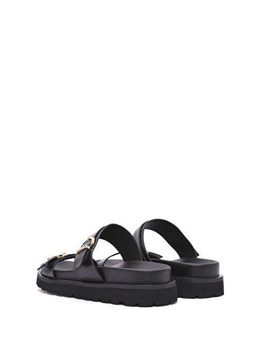 Derimod Siyah Kadın Terlik 25SFE401118 - Görsel 6