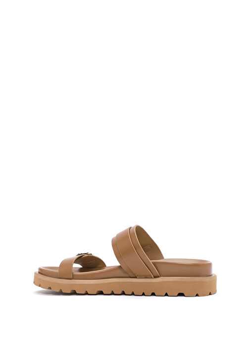 Kadın Taba Çift Tokalı Terlik 25SFE401118 - Görsel 3