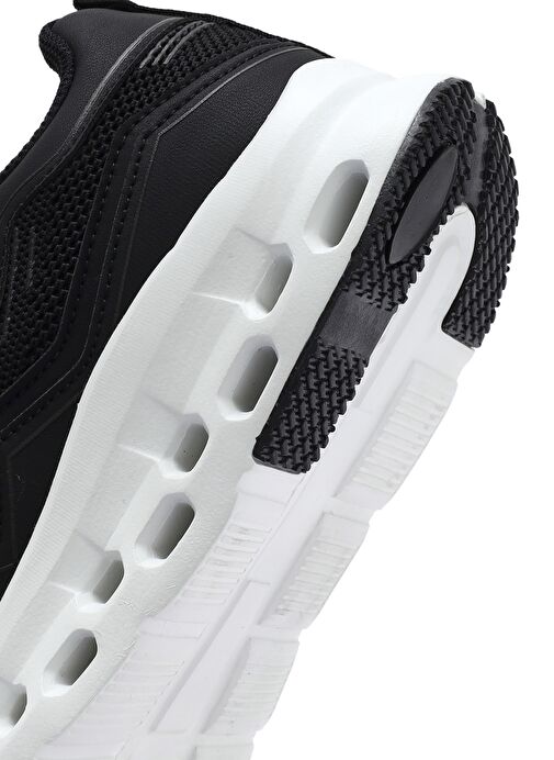 Derimod Derimod Kadın Siyah Bağcıklı Kalın Tabanlı Sneaker 25SFE495714 Boyner'de! Siyah - 9. görsel