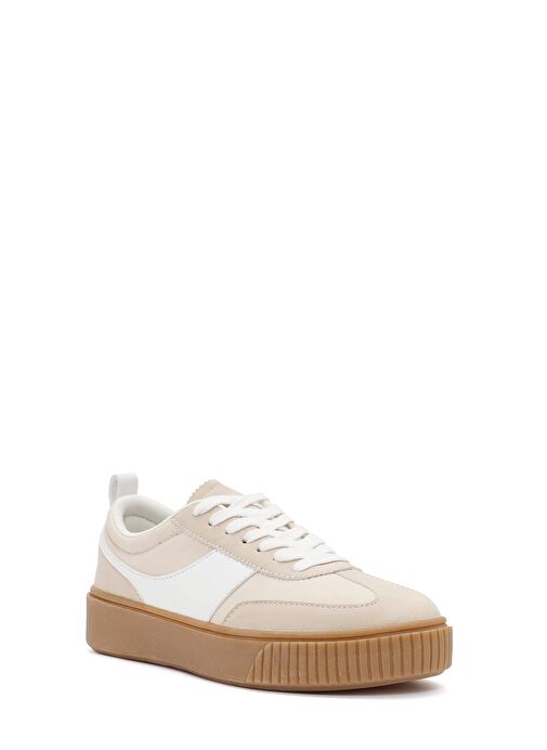 Derimod ACBC x Derimod Kadın Bej Bağcıklı Süet Sneaker 25SFD435210 | Boyner Bej - 7. görsel
